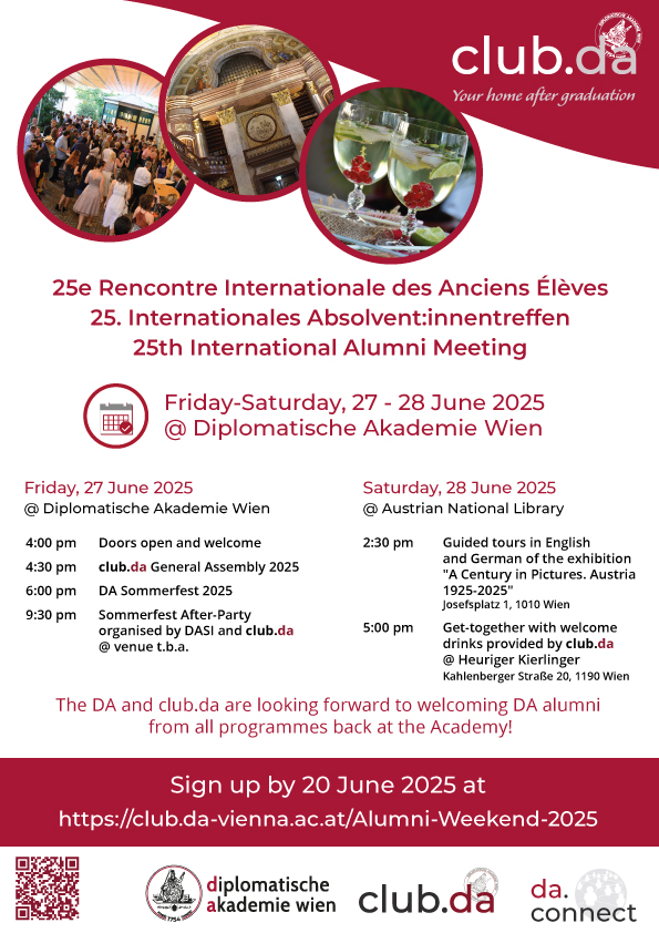 Download the official Alumni Weekend programme here!
